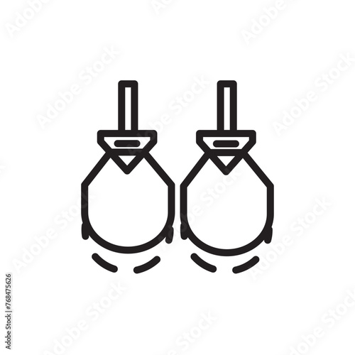 Castanets Music Concert Line Icon