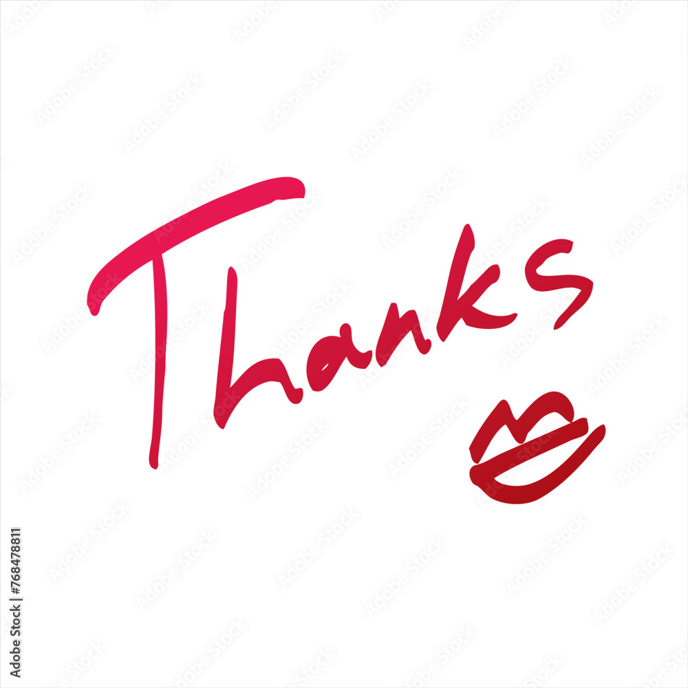 Thanks. Vector lettering