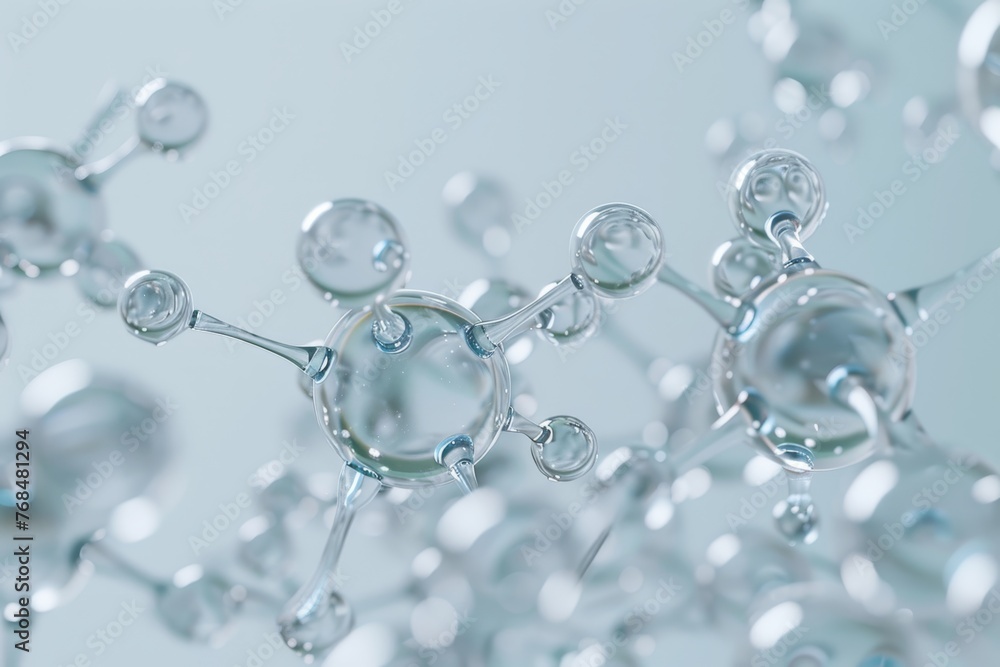 Texture of an atomic biological molecule. structure molecule background. Molecular DNA Texture of an atomic biological molecule. structure molecule background. Molecular DNA