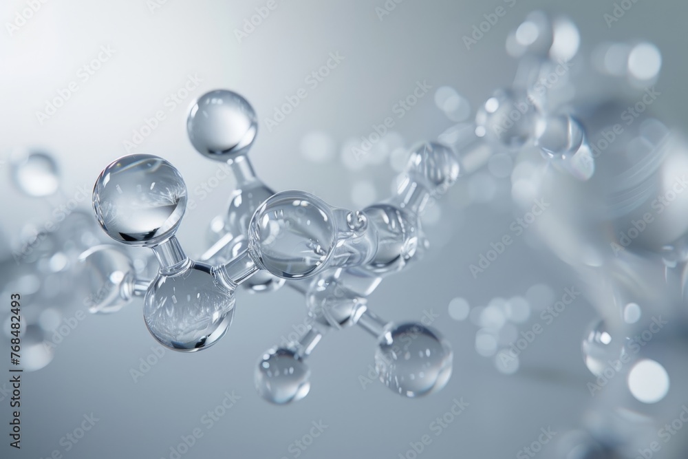 Texture of an atomic biological molecule. structure molecule background. Molecular DNA Texture of an atomic biological molecule. structure molecule background. Molecular DNA