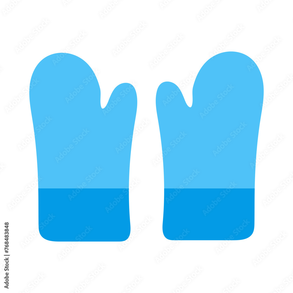 Kitchen Gloves Vector Flat Icon Design Vector Flat Icon Design Kitchen Gloves Vector Flat Icon Design Vector Flat Icon Design