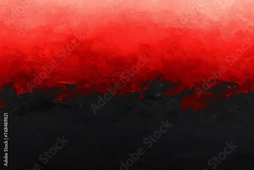 Red and black smoke on a black background, Abstract background for design
