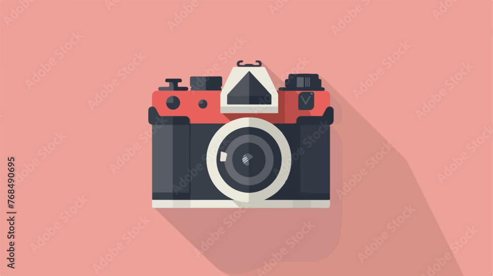 Photo camera simbol. DSLR camera sign icon