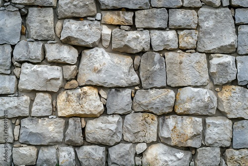 Background of stone wall texture   Close up of stone wall texture