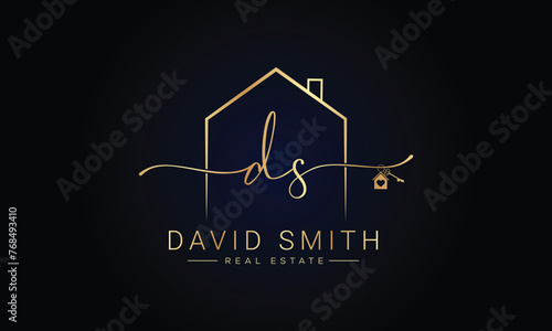 Real estate logo realtor logo property logo design vector template
