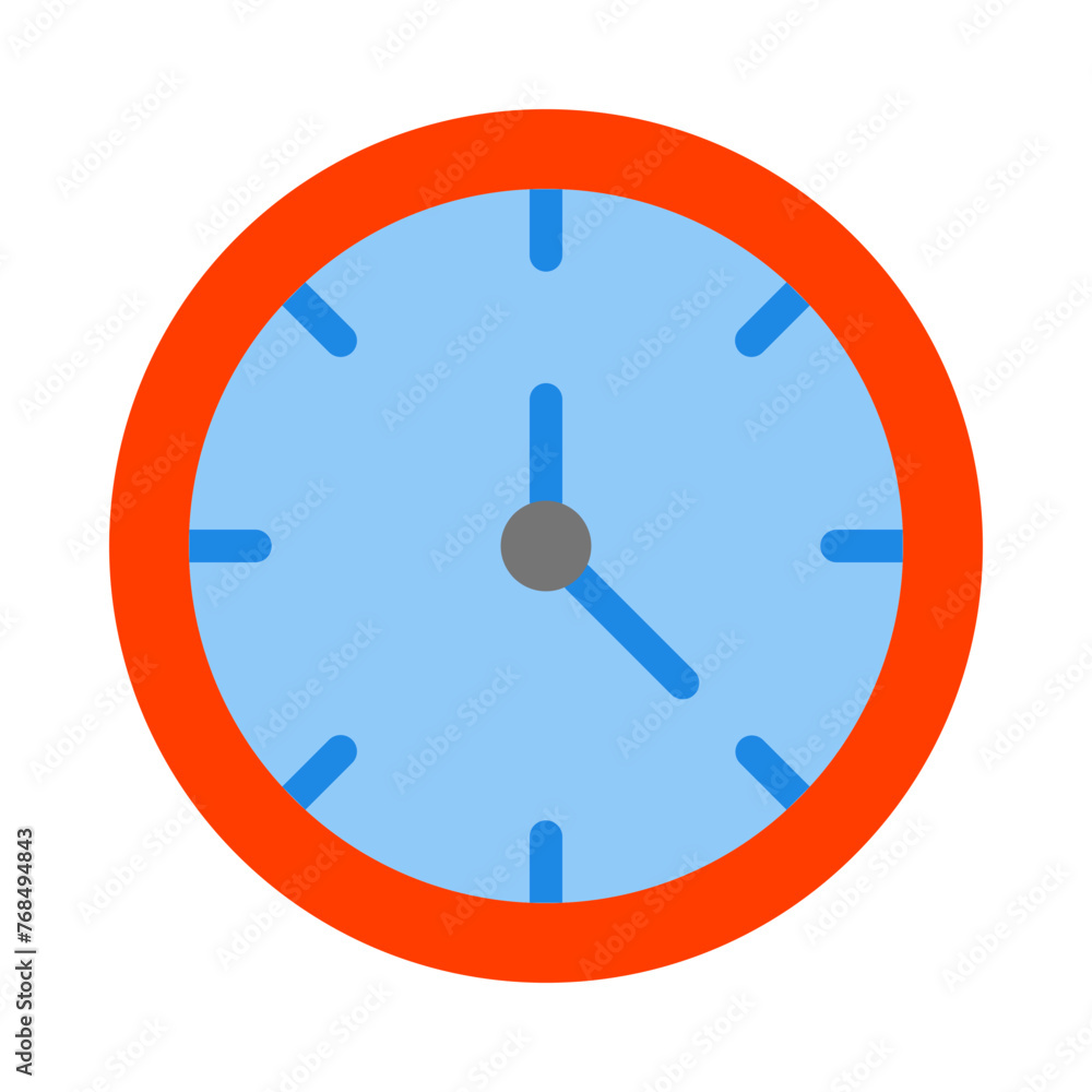 Clock Vector Flat Icon Design Vector Flat Icon Design Clock Vector Flat Icon Design Vector Flat Icon Design