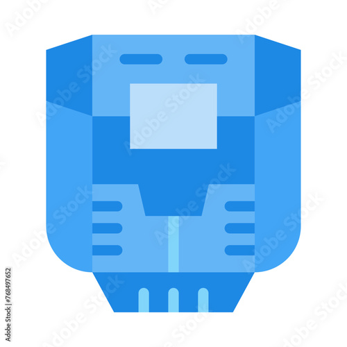 Cryogenic Chamber Vector Flat Icon
