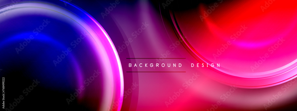 Circles lines and bubbles on bright glowing effect gradient with light and shadow effects. Dynamic interplay of light, shadow and depth. Futuristic and rhythmic technology design Circles lines and bubbles on bright glowing effect gradient with light and shadow effects. Dynamic interplay of light, shadow and depth. Futuristic and rhythmic technology design