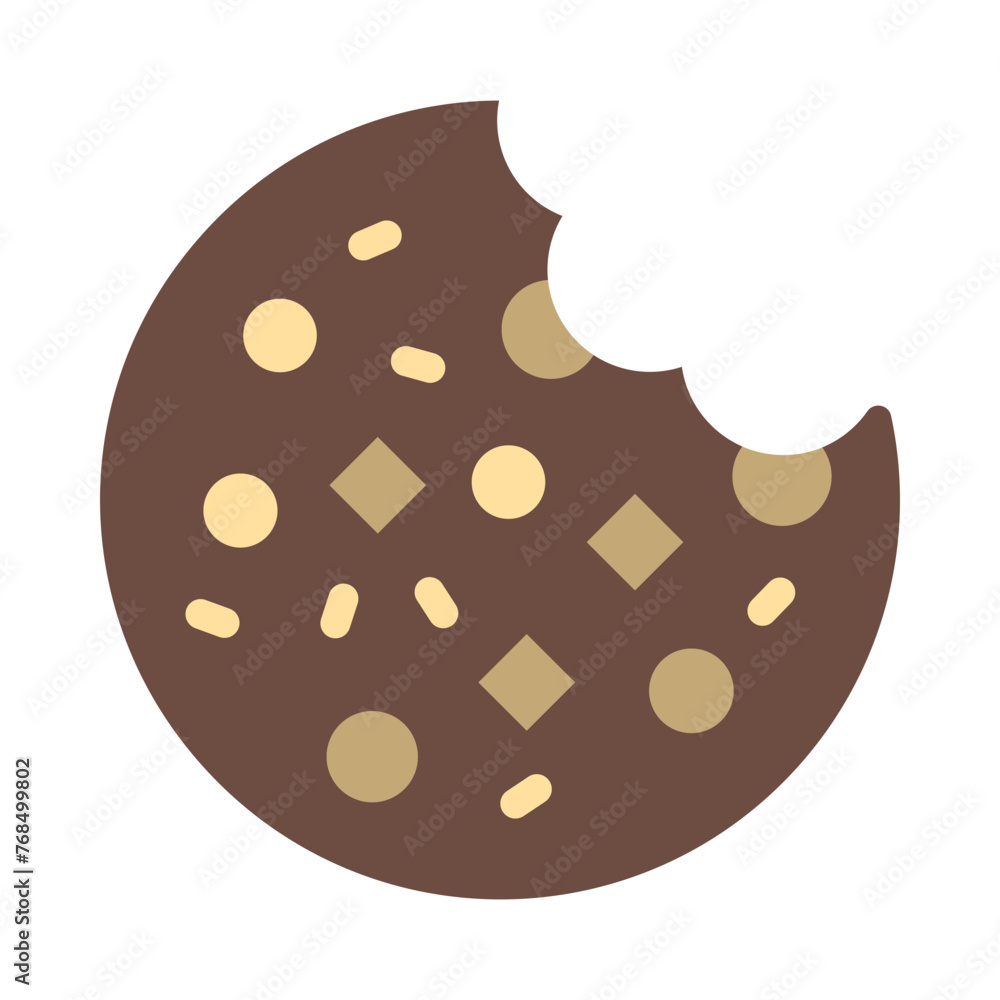 Cookies Vector Flat Icon Cookies Vector Flat Icon