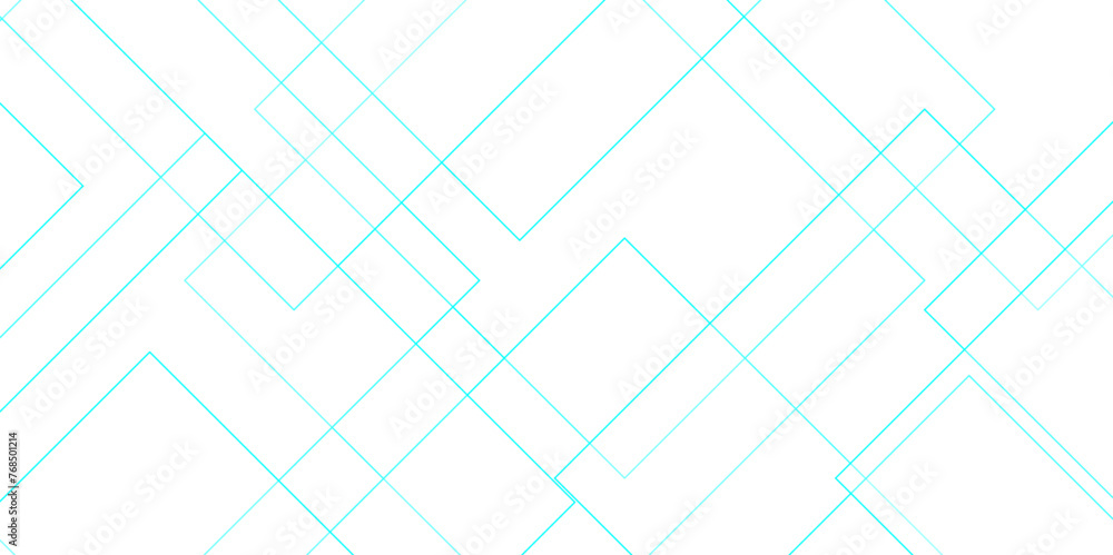 Blue, White and grey abstract blueprint background with modern design. Vector futuristic architecture concept with digital geometric connection blue lines.Concept for dynamic websites, poster,booklet