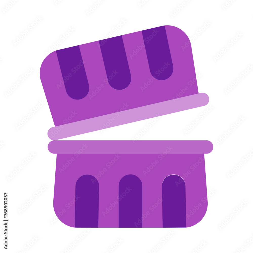 Containers Vector Flat Icon Containers Vector Flat Icon