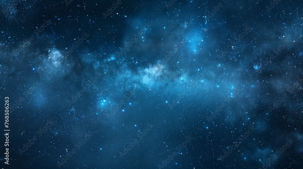 Deep starry space background 