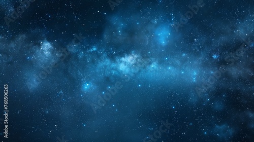 Deep starry space background 