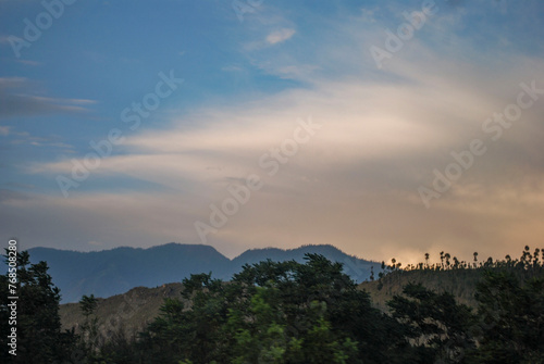 A stunninng view of Balakot hills, Pakistan