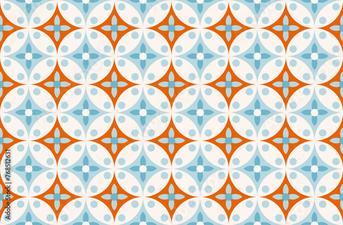 Modern Batik Kawung, Javanese Batik Seamless Pattern, Batik design, repetition modern textile pattern, background, decorative seamless.