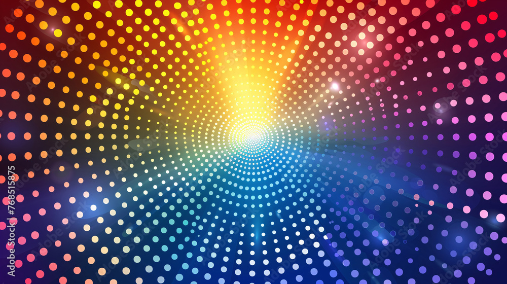 Abstract dynamic halftone dot style colorful background template banner illustration design Abstract dynamic halftone dot style colorful background template banner illustration design