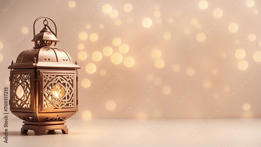 Luxury Islamic Background Lantern With Copy Space Text Luxury Islamic Background Lantern With Copy Space Text