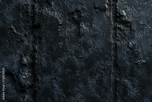 Grunge black metal texture, Dark rusty metal background with scratches and cracks