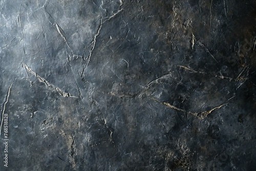 Grunge metal background with scratches and cracks   Dark edged