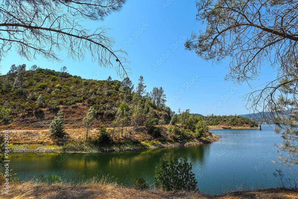 The Beautiful Lake Hennessey in Napa County, California The Beautiful Lake Hennessey in Napa County, California