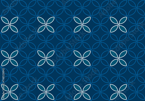 Modern Seamless Batik Kawung ornamental elegant geometric patterns - beige symmetric vintage design. Endless grid textures. Vector repeatable antique backgrounds