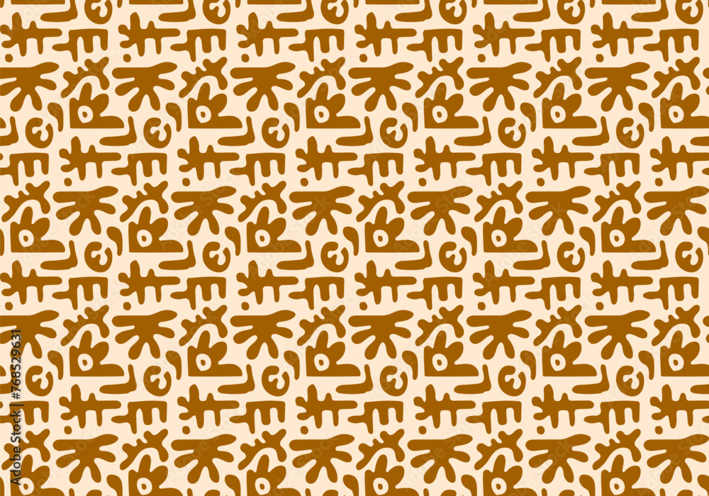 Traditional textile block print pattern. line design pattern. batik design. EPS file format. Traditional textile block print pattern. line design pattern. batik design. EPS file format.