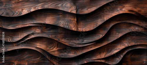 3d wood carved texture, carved pattern of dark and light organic shapes, wood grain