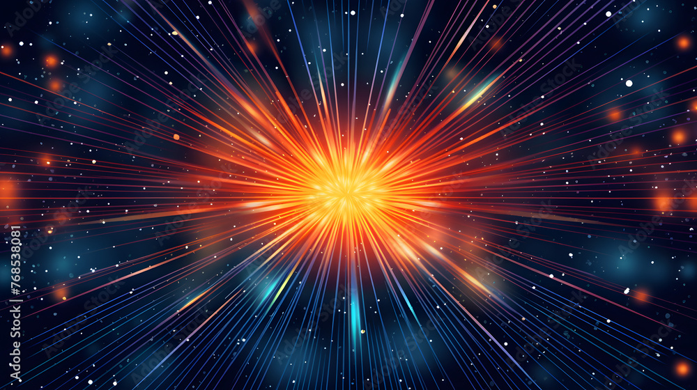 Digital technology orange blue laser linear outline graphic poster web page PPT background Digital technology orange blue laser linear outline graphic poster web page PPT background
