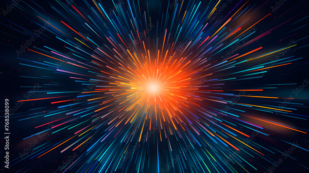 Digital technology orange blue laser linear outline graphic poster web page PPT background Digital technology orange blue laser linear outline graphic poster web page PPT background