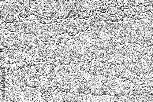 Black texture on white. Worn effect backdrop. Old paper overlay. Grunge background. Abstract pattern. Vector illustration, eps 10	