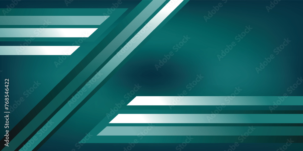 Obraz premium Teal abstract glass texture background or pattern, modern line creative design template eps 10
