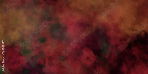 Abstract watercolor paper background. Black and dark red gradient illustration. brush stroked painting. creative blur  smoky background.