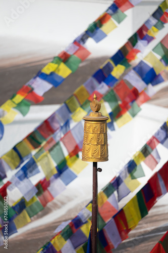 Fototapeta Naklejka Na Ścianę i Meble -  Buddha Flags