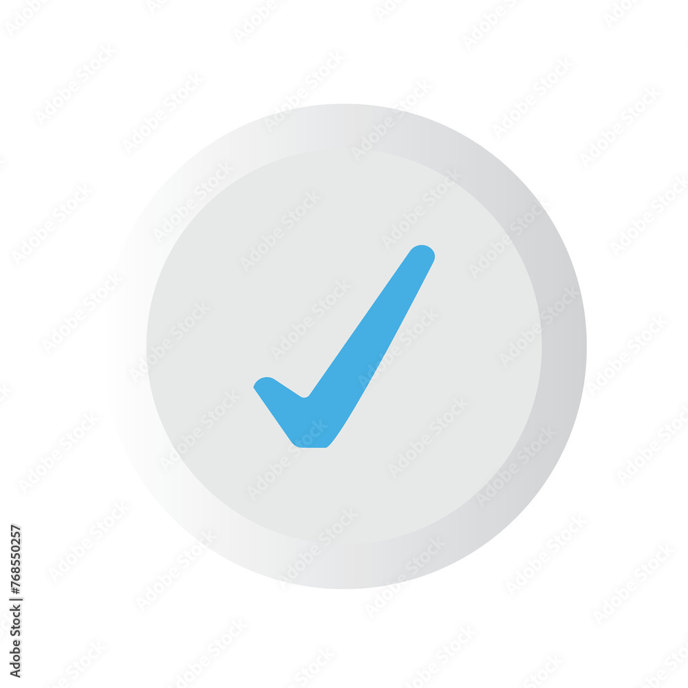 Green color check mark icon Green color check mark icon