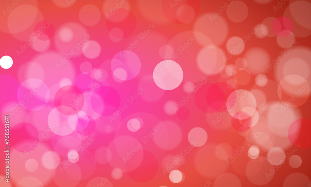 vector colored bokeh background with light