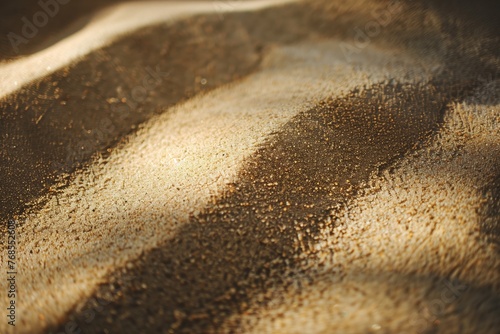 closeup of sandpaper texture in bright light photo