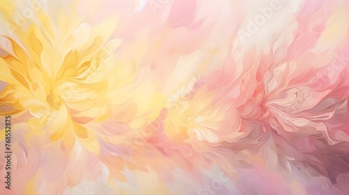 light soft pink blush floral abstract background