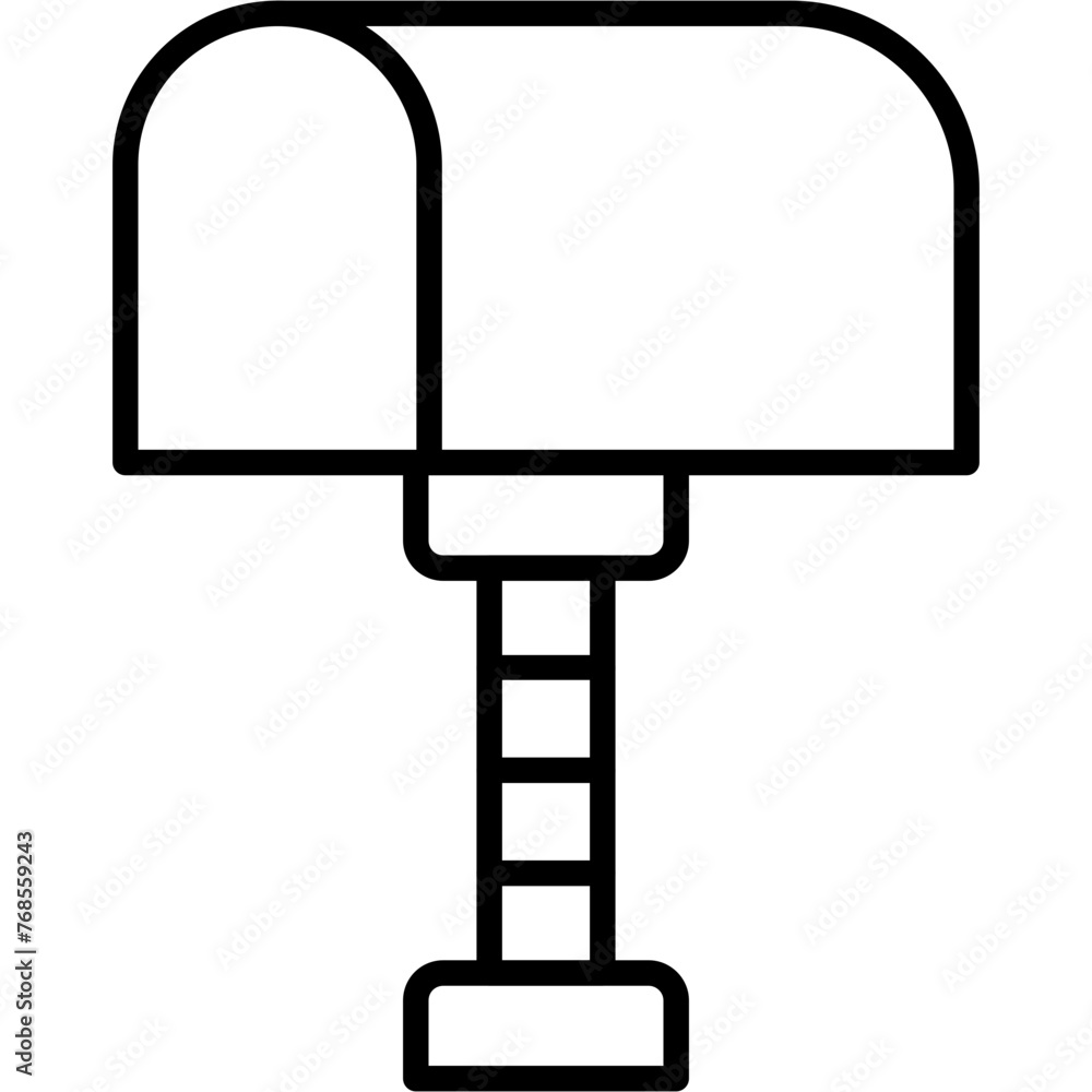 Fototapeta premium Postbox Icon