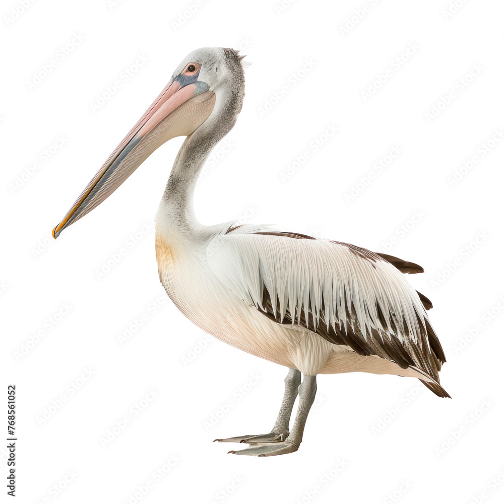 Pelican. Isolated on transparent background. Pelican. Isolated on transparent background.