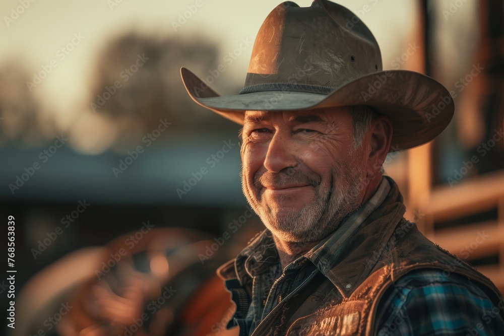 Portrait of a Cowboy Portrait of a Cowboy