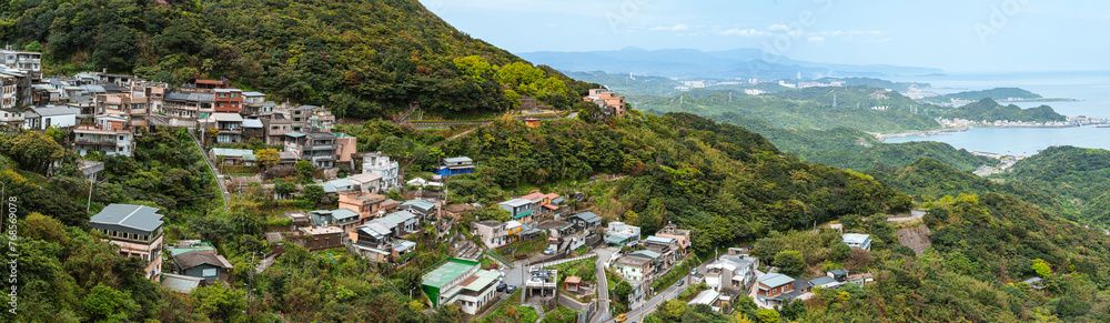 Taiwan panorama of the city
