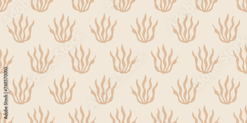 Abstract Botanical Floral Seamless Pattern © Artrise Stocker