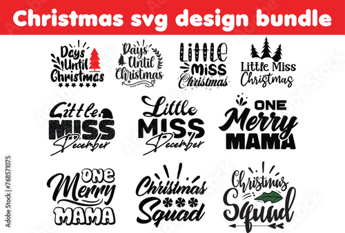Christmas svg design bundle, Merry Christmas letterign design bundle, Christmas SVG Quotes Design t shirt Bundle, marry Christmas design collection.