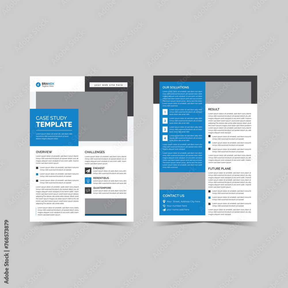 Case study flyer design 2024 Case study flyer design 2024