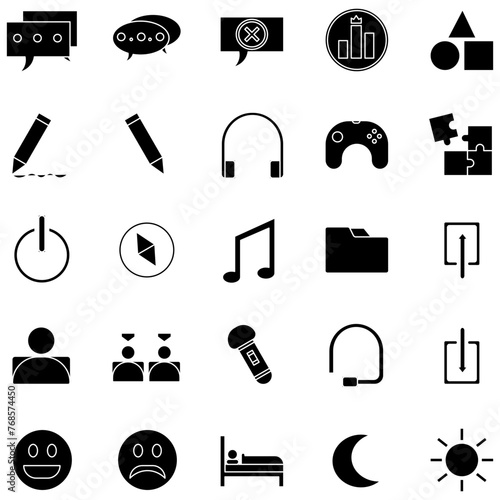 Interface Icon in Solid Style