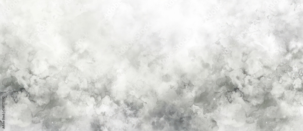 White watercolor background painting with cloudy distressed texture and marbled grunge, soft gray White watercolor background painting with cloudy distressed texture and marbled grunge, soft gray