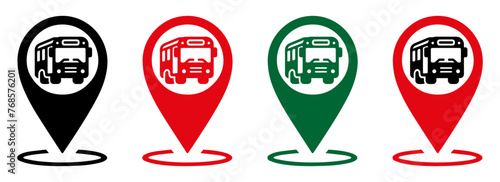 Location icon. Map pin. gps. place marker. GPS location symbol collection. Set of map pin location icons. Modern map markers. isolated on white.