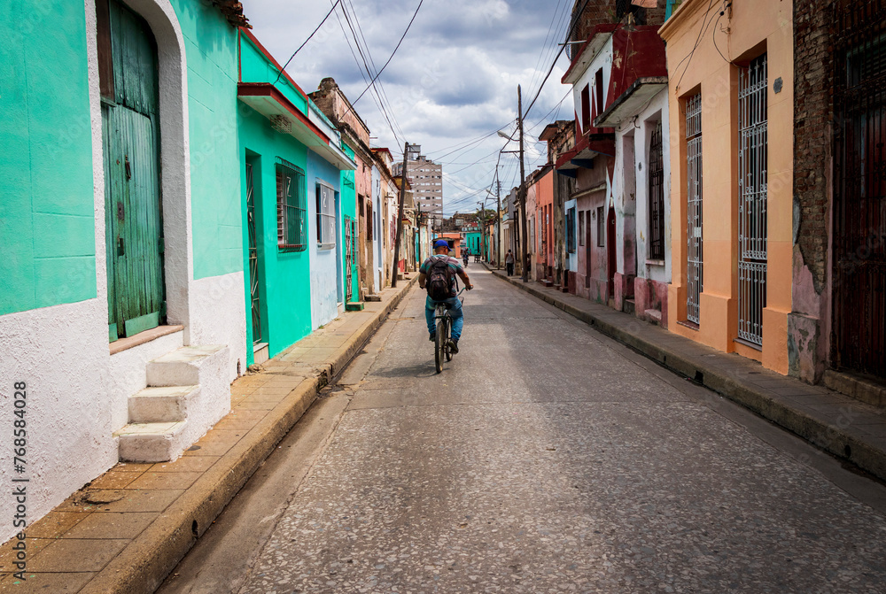 03.03.2024 - Camaguey, Santa Lucia, Cuba - Streets of the city. Travel