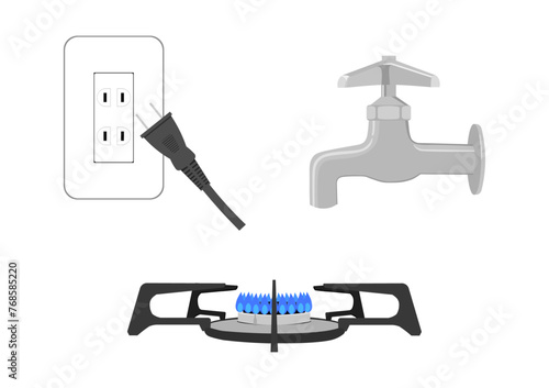 電気代と水道代とガス代の水光熱費