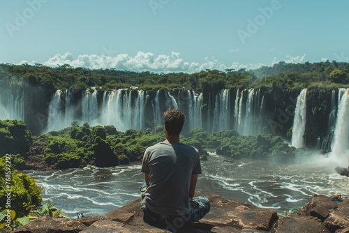 Iguazu Falls Breathtaking View photo